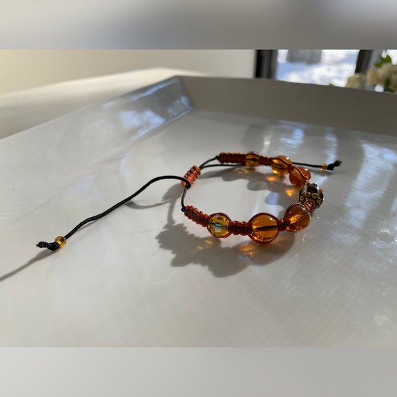 Swarovski Beaded Crochet Handmade Bracelet - Picture 4 of 6